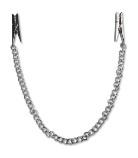 FETISH FANTASY SERIES SERIES CADENA PARA PEZONES PLATA