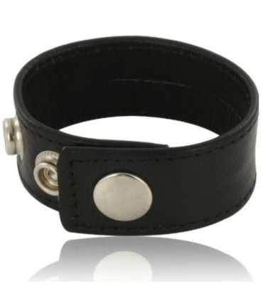 LEATHER BODY CORREA CUERO AJUSTABLE PARA PENE NEGRO
