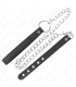 KINK ANILLO PENE CUERO 215 X 2 CM CON CADENA METAL 60 CM Y CORREA DE CUERO