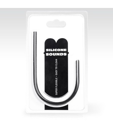 ALL BLACK 6MM SONDA URETRAL SILICONA