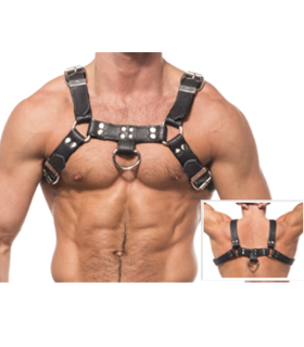 LEATHER BODY CHAIN HARNESS III