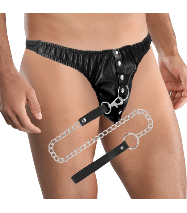DARKNESS TANGA DE SUMISION CON CADENA METAL