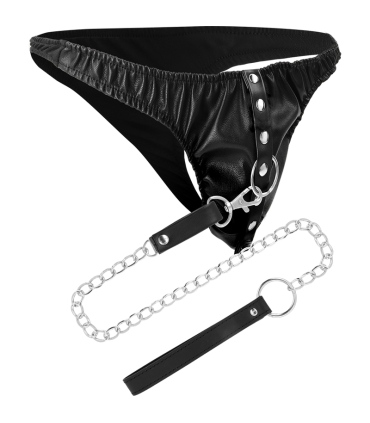 DARKNESS TANGA DE SUMISION CON CADENA METAL