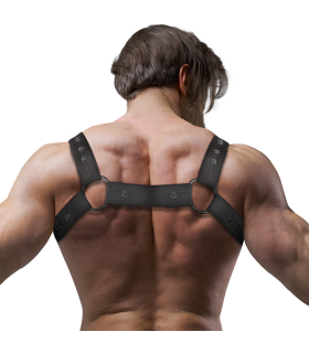 FETISH SUBMISSIVE ATTITUDE ARNES DEPORTIVO AJUSTABLE NEOPRENO PECHO HOMBRE