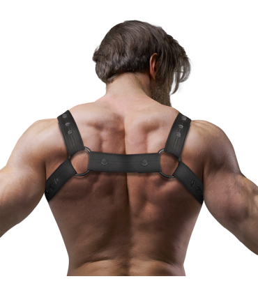 FETISH SUBMISSIVE ATTITUDE ARNES DEPORTIVO AJUSTABLE NEOPRENO PECHO HOMBRE