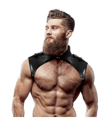 FETISH SUBMISSIVE ATTITUDE ARNES BRIGADE AJUSTABLE ECOPIEL CUELLO HOMBRE