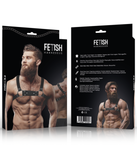 FETISH SUBMISSIVE ATTITUDE ARNES BULLDOG ECOPIEL PECHO HOMBRE TALLA M L