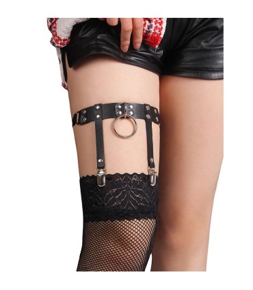 SUBBLIME 953744 LIGA PUNK DE CUERO AJUSTABLE NEGRO TALLA UNICA