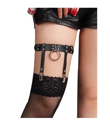 SUBBLIME 953744 LIGA PUNK DE CUERO AJUSTABLE NEGRO TALLA UNICA