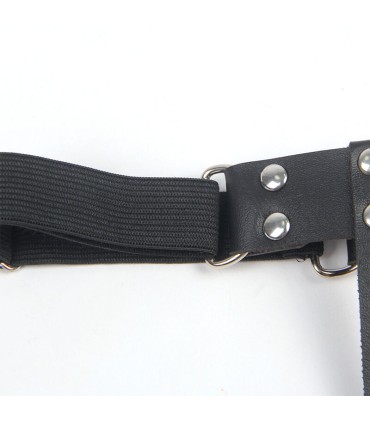 SUBBLIME 953744 LIGA PUNK DE CUERO AJUSTABLE NEGRO TALLA UNICA