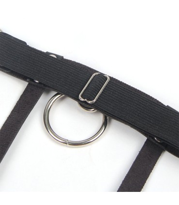 SUBBLIME 953744 LIGA PUNK DE CUERO AJUSTABLE NEGRO TALLA UNICA