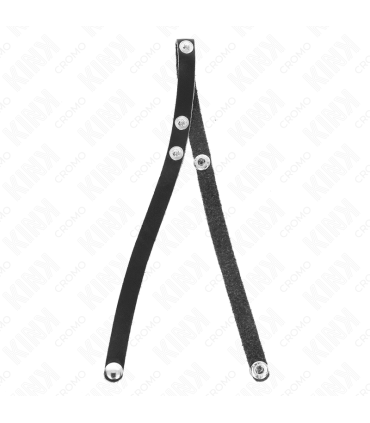 KINK ANILLO PENE CUERO CON CIERRE A PRESION 39 X 1 CM