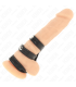 KINK ANILLO PENE POLIPIEL TRIPLE CON CIERRE A PRESION