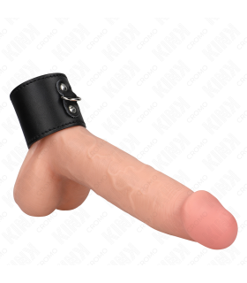 KINK ANILLO PENE CUERO CON CIERRE A PRESION 18 X 5 CM