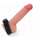 KINK ANILLO PENE CUERO CON CIERRE A PRESION 22 X 2 CM