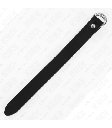 KINK ANILLO PENE CUERO CON CIERRE A PRESION 22 X 2 CM