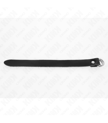 KINK ANILLO PENE CUERO CON CIERRE A PRESION 22 X 2 CM