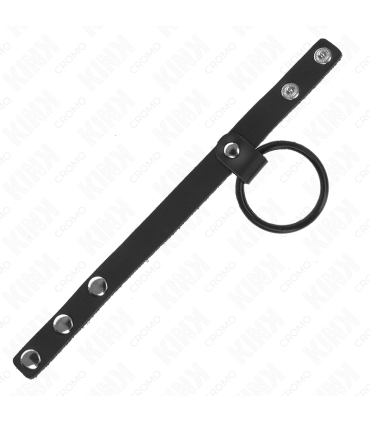 KINK ANILLO PENE SILICONA 38 CM Y DIVISOR DE BOLAS CUERO 22 X 15 CM