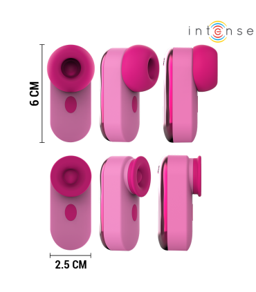INTENSE SABRINA TRAVEL SET ESTIMULADOR DE CLITORIS ROSA