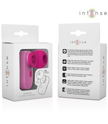 INTENSE SABRINA TRAVEL SET ESTIMULADOR DE CLITORIS ROSA