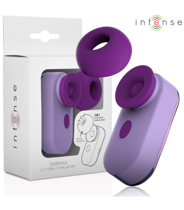 INTENSE SABRINA TRAVEL SET ESTIMULADOR DE CLITORIS VIOLETA