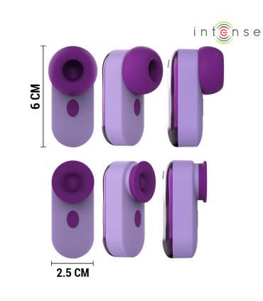 INTENSE SABRINA TRAVEL SET ESTIMULADOR DE CLITORIS VIOLETA