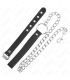 KINK ANILLO PENE CUERO CON CORREA 215 X 2 CM Y CADENA METAL 60 CM