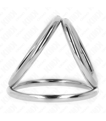 KINK ANILLO PENE TRIPLE METAL CROMADO 32 CM A 45 CM