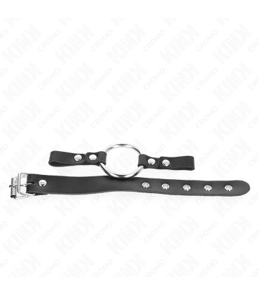 KINK ANILLO PENE POLIPIEL CON CIERRE DE HEBILLA 22 X 2 CM CON ANILLO METAL 4 CM