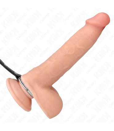 KINK ANILLO PENE METAL CON CADENA Y PINZAS PARA PEZONES AJUSTABLE