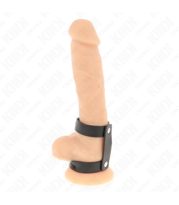 KINK ANILLO PENE DOBLE POLIPIEL AJUSTABLE