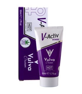 HOT CREMA PARA VULVA CON CBD 50 ML