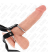 KINK ANILLO PENE DOBLE METAL 38 CM A 5 CM CON CINTURON DE POLIPIEL 112 CM