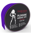 DARKNESS - CINTA PARA BONDAGE LILA ADHESIVA 15M