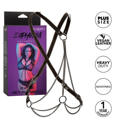 CALEXOTICS EUPHORIA ARNES DE MULTIPLES CADENAS PREMIUM TALLA PLUS