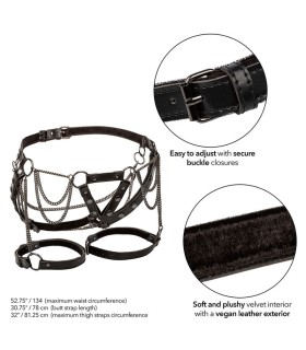 CALEXOTICS EUPHORIA ARNES DE MUSLO CON CADENAS PREMIUM TALLA PLUS