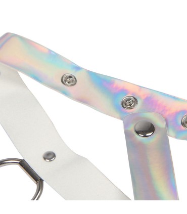 SUBBLIME 953737 ARNES DE PECHO CON ANILLOS Y CADENAS PLATA TALLA UNICA