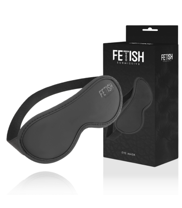 FETISH SUBMISSIVE ANTIFAZ CUERO VEGANO II CON FORRO DE NEOPRENO