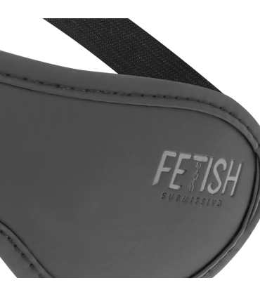 FETISH SUBMISSIVE ANTIFAZ CUERO VEGANO II CON FORRO DE NEOPRENO