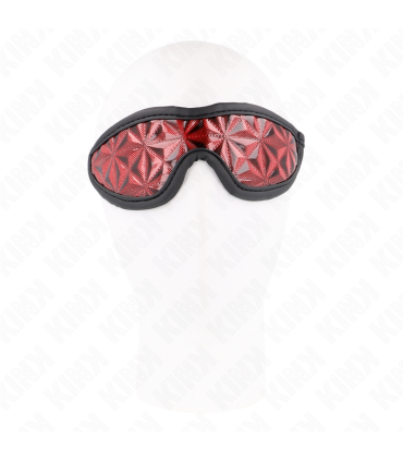 KINK VENDA CON PATRON DE DIAMANTES ROJO 205 x 6 CM