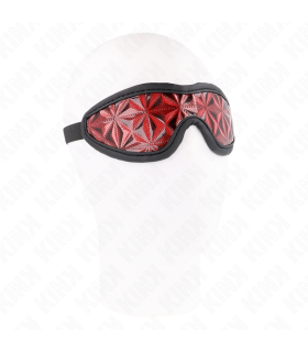 KINK VENDA CON PATRON DE DIAMANTES ROJO 205 x 6 CM