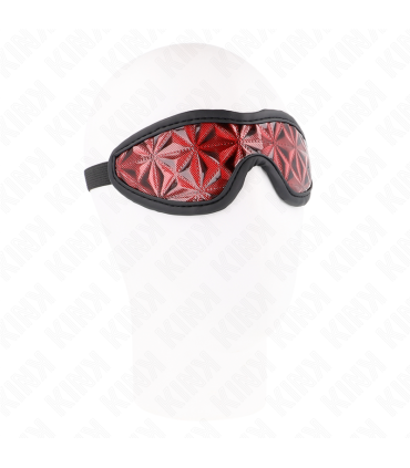 KINK VENDA CON PATRON DE DIAMANTES ROJO 205 x 6 CM