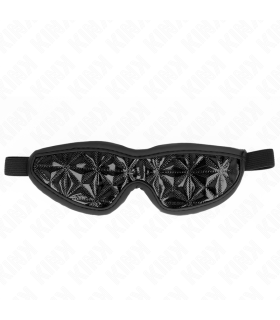 KINK VENDA CON PATRON DE DIAMANTES NEGRO 205 x 6 CM