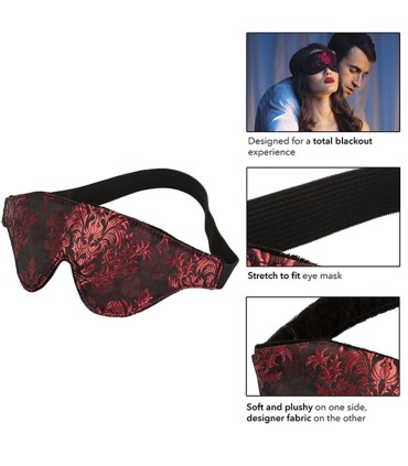 CALEXOTICS SCANDAL ANTIFAZ OPACO DETALLES ROJO