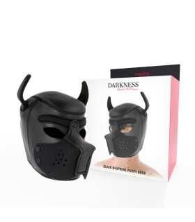 DARKNESS MASCARA PERRO DE NEOPRENO CON HOCICO EXTRAIBLE M