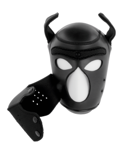 DARKNESS MASCARA PERRO DE NEOPRENO CON HOCICO EXTRAIBLE L