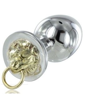 METAL HARD PLUG ANAL ACERO TIGRE