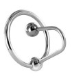 METAL HARD - ANILLA GLANDE CON PLUG