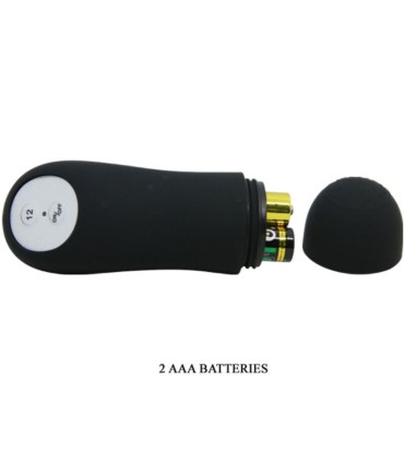 PRETTY LOVE PLUG ANAL SILICONA ESTIMULACION EXTRA Y 12 MODOS VIBRACION NEGRO CONTROL REMOTO