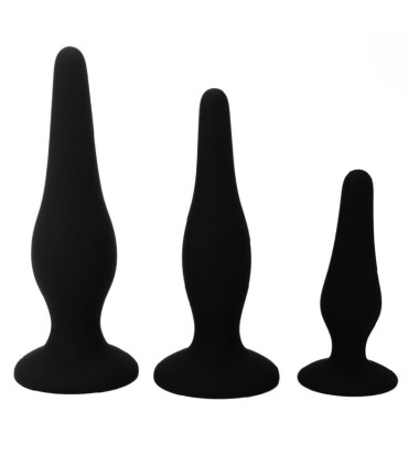 PRETTY LOVE KIT INICIACION ANAL PLUGS SILICONA